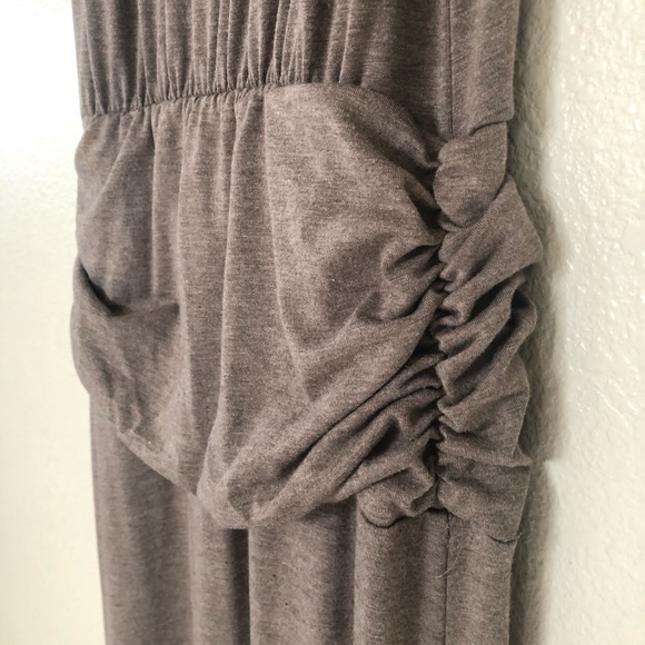 Hive & Honey | Neutral Beige Maxi Dress Size S - Picture 6 of 6